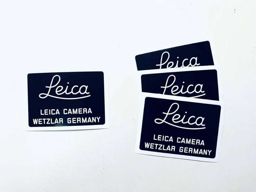 Leica ロゴバッジ　シルバー　10mm 1枚　ロゴマーク　ロゴプレート　キズ Leica ロゴバッジ シルバー 10mm 1枚 ロゴマーク ロゴプレート